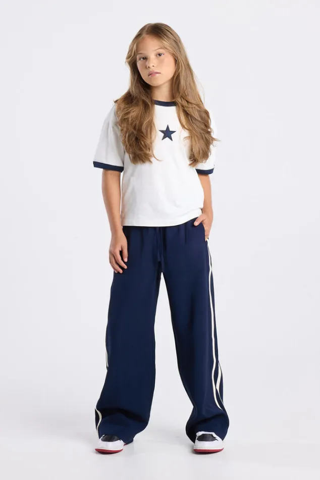 America Today Broeken^Broek Paola JR Broek met zijstrepen en aantrekkoord