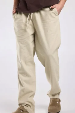 America Today Broeken|Linnen^Broek Phion traight fit innen broek et eatiche taieband