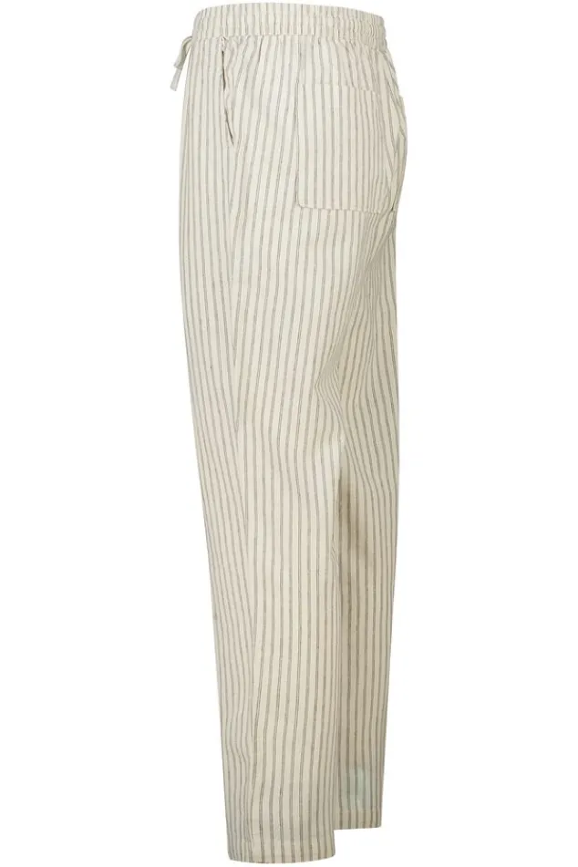 America Today Broeken|Linnen^Broek Phion traight fit innen broek et eatiche taieband