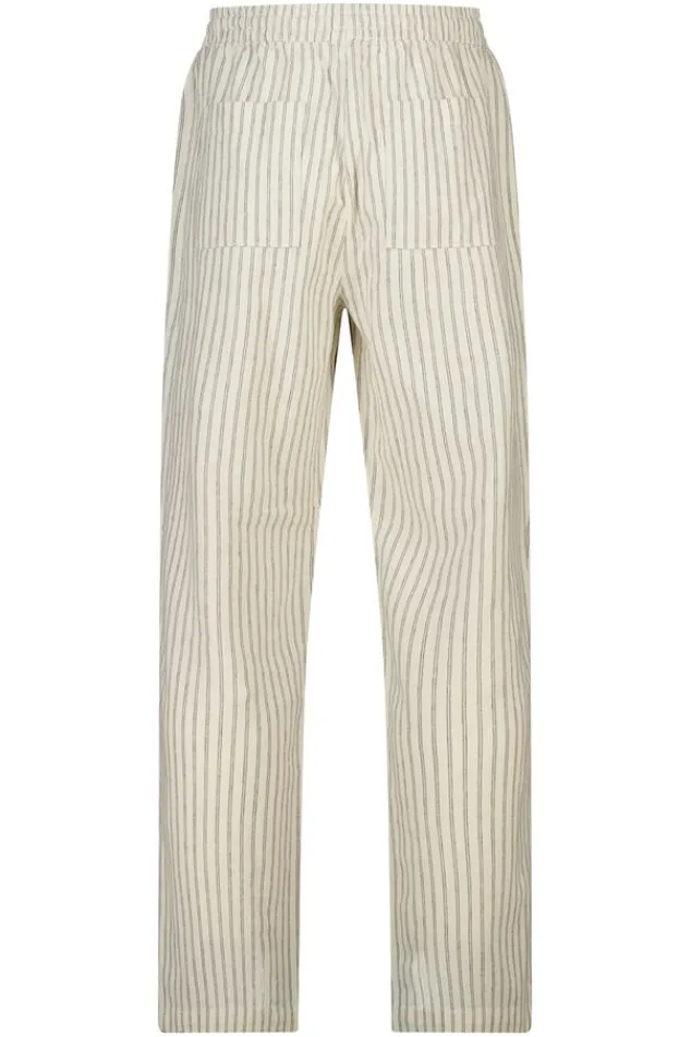 America Today Broeken|Linnen^Broek Phion traight fit innen broek et eatiche taieband
