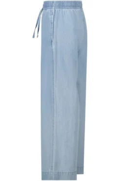 America Today Broeken^Broek Primrose Jr denim broek met elastische taille en koorden