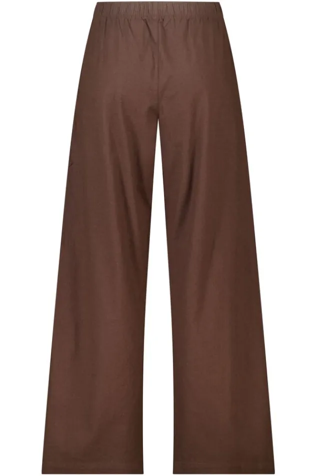 America Today Linnen|Broeken^Broek Proie innen broek et high wait en trekkoord