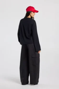 America Today New In|Broeken^Cargo broek Petra cargo broek et wijde pijpen