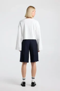 America Today New In|T-Shirts & Tops^Cropped ongeeve ioa cropped ongeeve van tevige interock