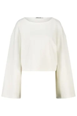 America Today New In|T-Shirts & Tops^Cropped ongeeve ioa cropped ongeeve van tevige interock