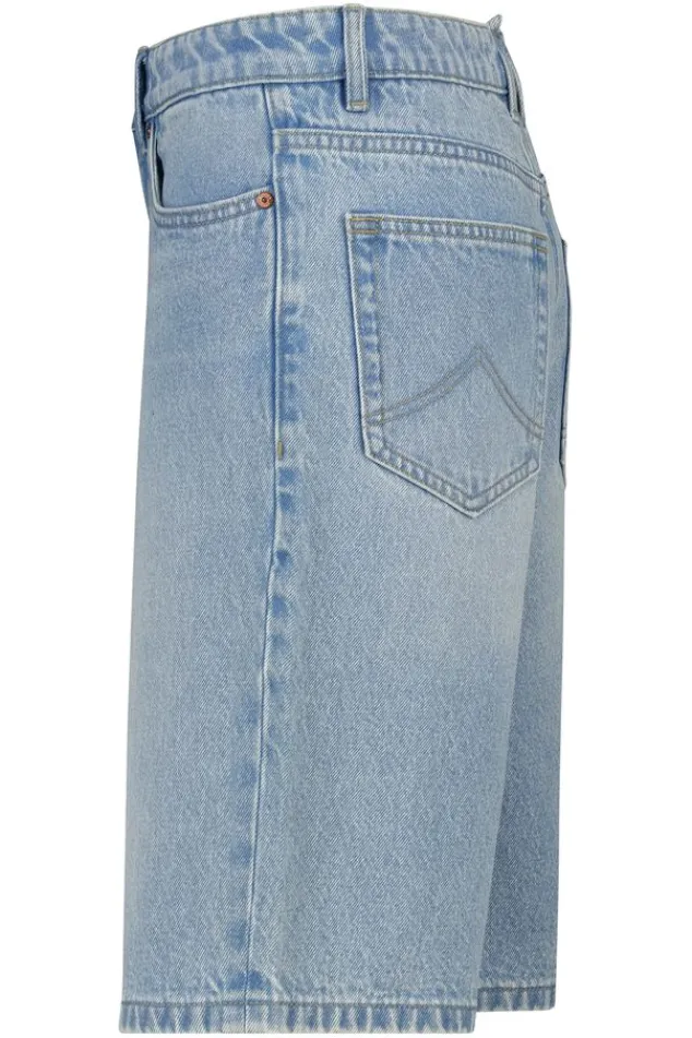 America Today Shorts^Denim short Nolan Jr baggy denim met elastische taille