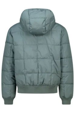 America Today Jassen & Regenjassen^Hooded bomber Jaylan JR Gewatteerde hooded bomber met mouwbadge