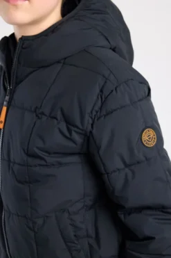 America Today Jassen & Regenjassen^Hooded bomber Jaylan JR Gewatteerde hooded bomber met mouwbadge