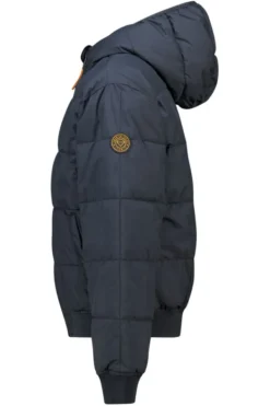 America Today Jassen & Regenjassen^Hooded bomber Jaylan JR Gewatteerde hooded bomber met mouwbadge
