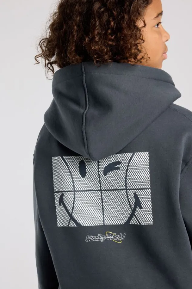 America Today Sweaters & Hoodies|New In^Hoodie Scout Jr relaxed fit Smileyworld™ hoodie met borduring