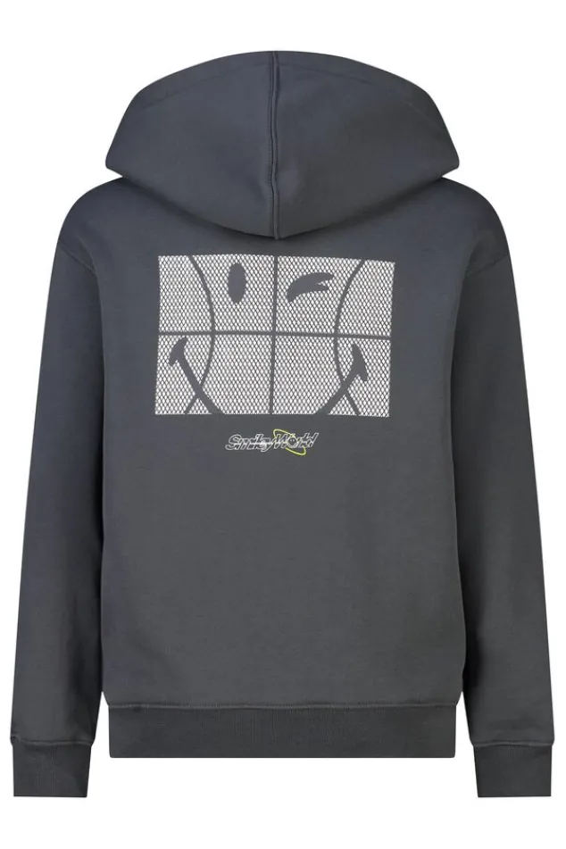 America Today Sweaters & Hoodies|New In^Hoodie Scout Jr relaxed fit Smileyworld™ hoodie met borduring