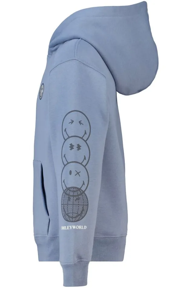 America Today Sweaters & Hoodies|New In^Hoodie Scout Jr relaxed fit Smileyworld™ hoodie met borduring