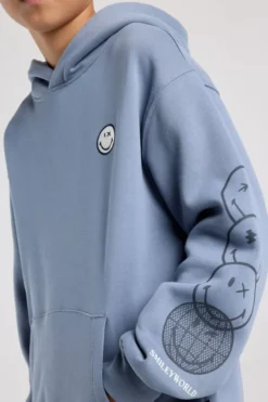 America Today Sweaters & Hoodies|New In^Hoodie Scout Jr relaxed fit Smileyworld™ hoodie met borduring