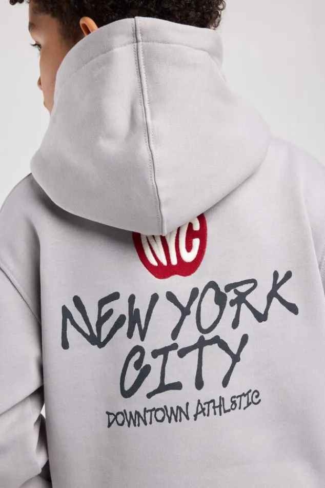 America Today Sweaters & Hoodies|New In^Hoodie Sebas jr regular fit hoodie met borduring en rugprint