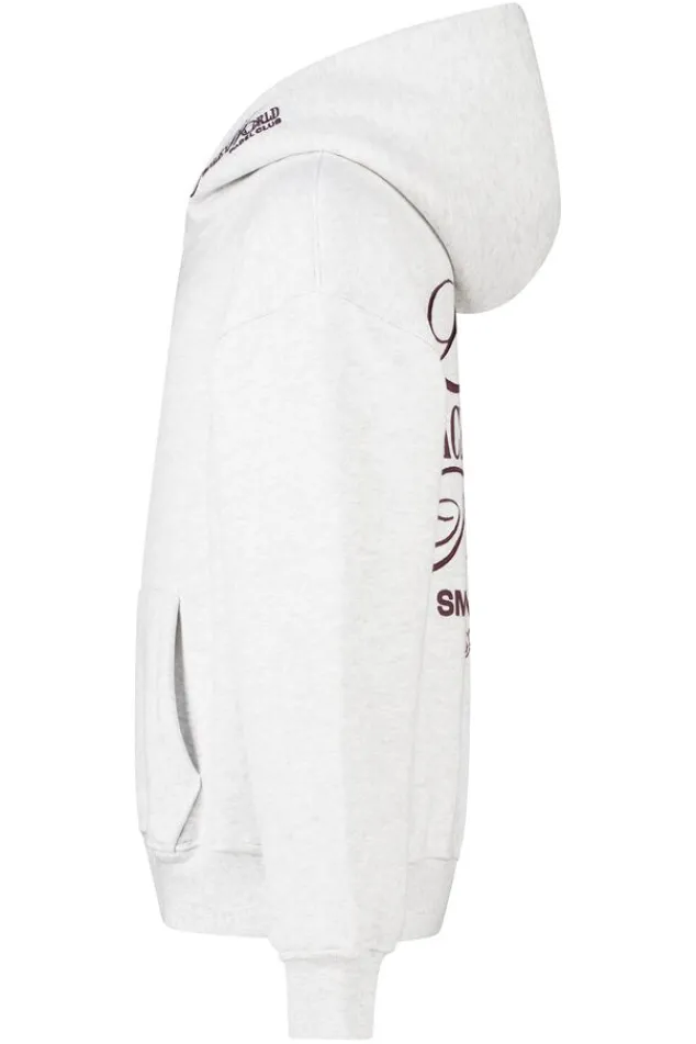America Today Truien & Vesten|New In^Hoodie Sharon Jr oversized Smileyworld™ hoodie met borduring op de borst