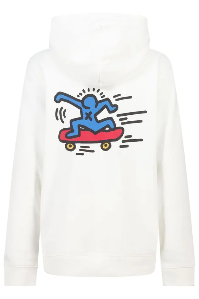 America Today Sweaters & Hoodies^Hoodie Storm JR Hoodie met keith haring borduursel voor en achter