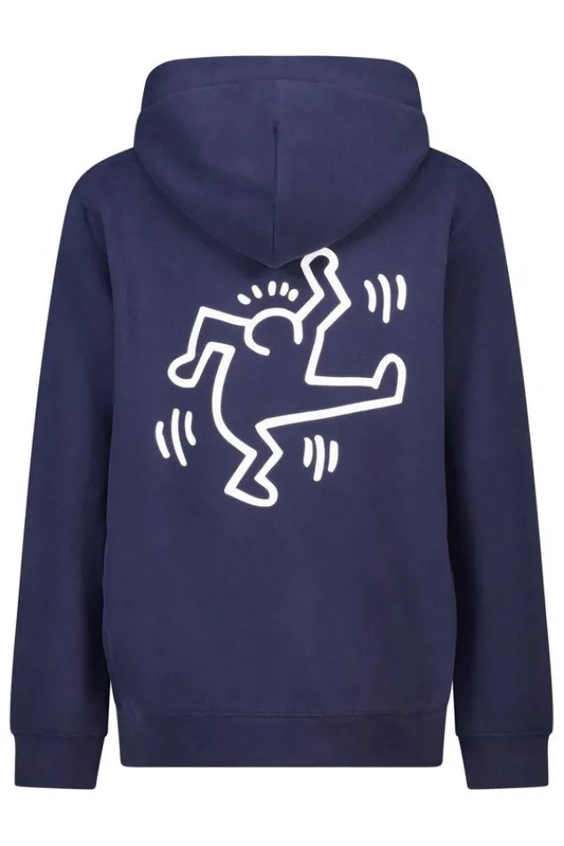 America Today Sweaters & Hoodies^Hoodie Storm JR Hoodie met keith haring borduursel voor en achter
