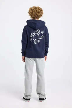 America Today Sweaters & Hoodies^Hoodie Storm JR Hoodie met keith haring borduursel voor en achter