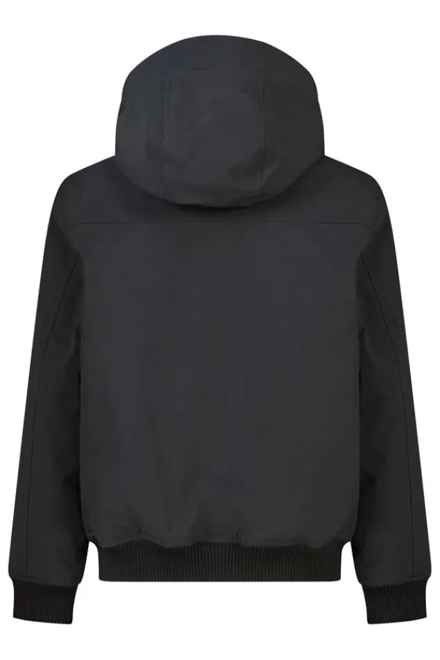 America Today Jassen & Regenjassen|New In^Jacket Jeffe Jr gevoerde bomber jacket met capuchon