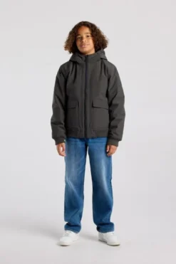 America Today Jassen & Regenjassen|New In^Jacket Jeffe Jr gevoerde bomber jacket met capuchon