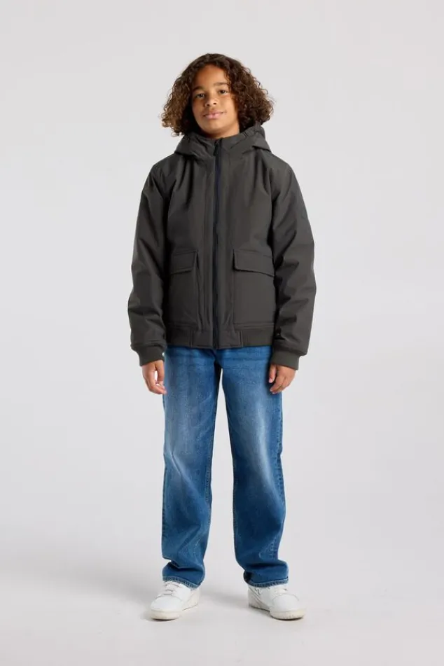 America Today Jassen & Regenjassen|New In^Jacket Jeffe Jr gevoerde bomber jacket met capuchon