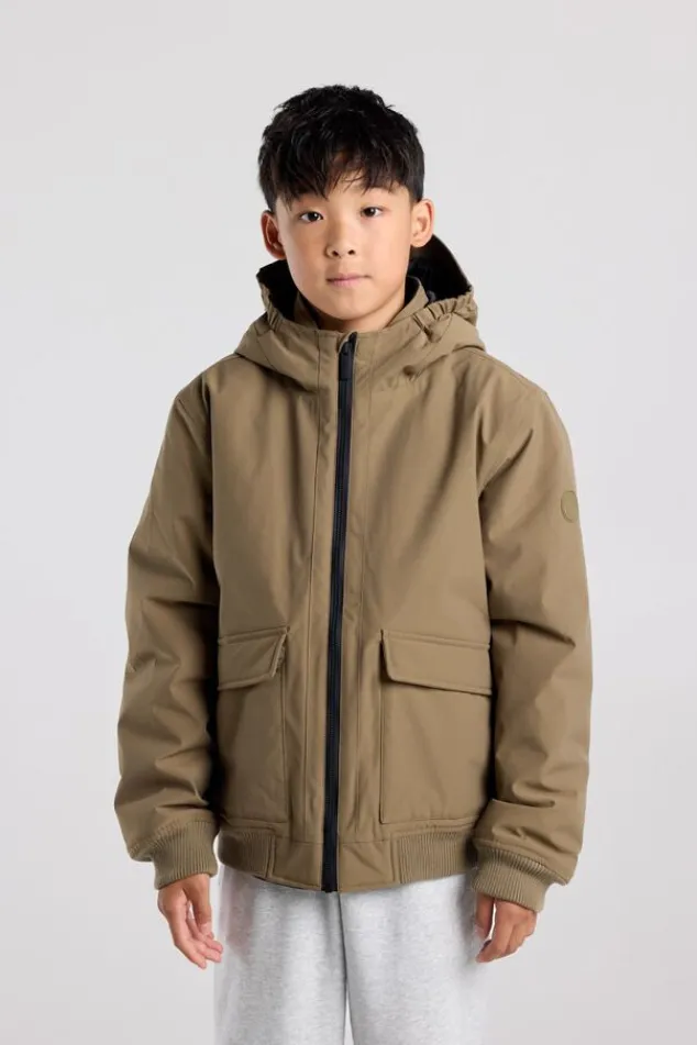 America Today Jassen & Regenjassen|New In^Jacket Jeffe Jr gevoerde bomber jacket met capuchon