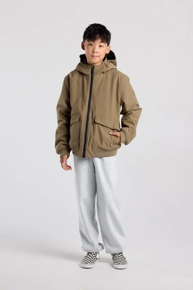 America Today Jassen & Regenjassen|New In^Jacket Jeffe Jr gevoerde bomber jacket met capuchon