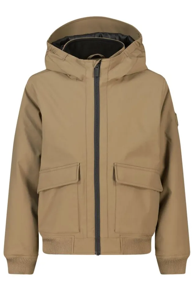 America Today Jassen & Regenjassen|New In^Jacket Jeffe Jr gevoerde bomber jacket met capuchon