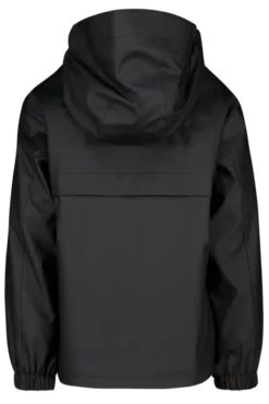 America Today Jassen & Regenjassen^Jael JR raincoat korte regenjas met teddycapuchon en drukknoopsluiting