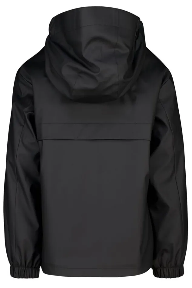 America Today Jassen & Regenjassen^Jael JR raincoat korte regenjas met teddycapuchon en drukknoopsluiting