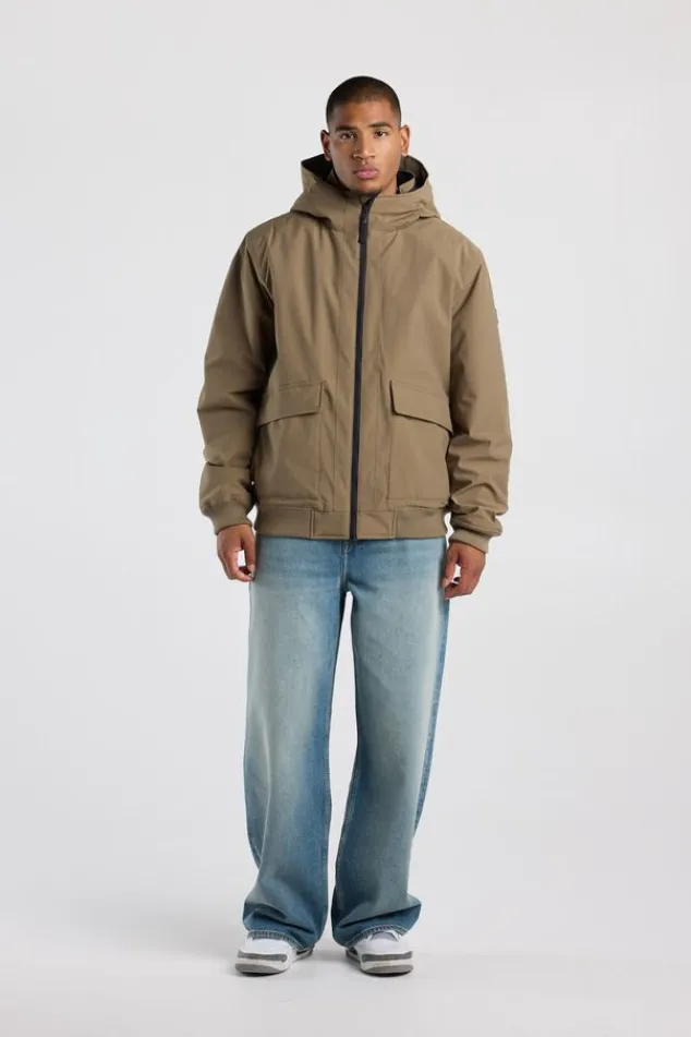 America Today New In|Jassen & Regenjassen^Ja Jeffe reguar fit gevoerde boberja et capuchon