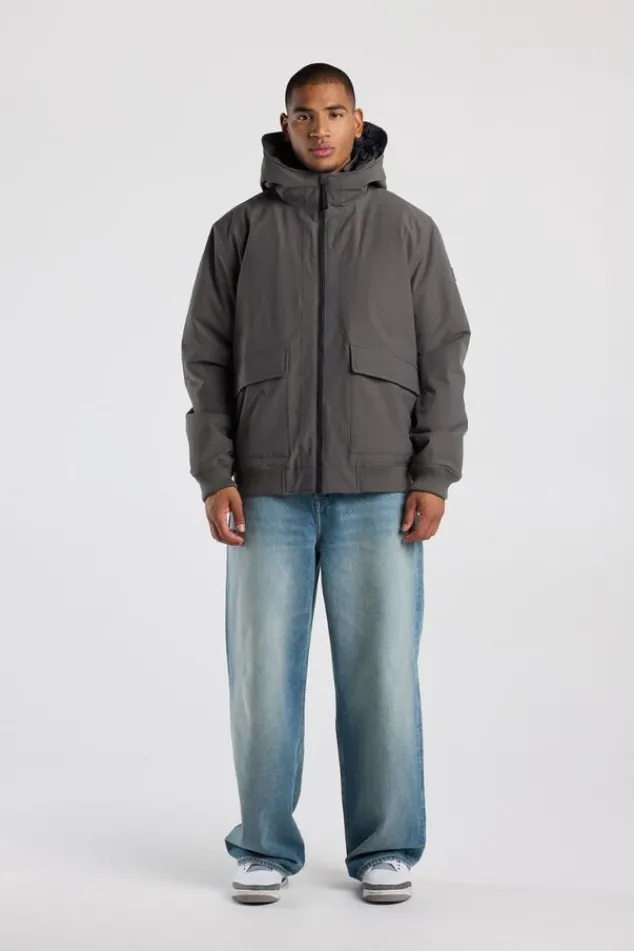 America Today New In|Jassen & Regenjassen^Ja Jeffe reguar fit gevoerde boberja et capuchon