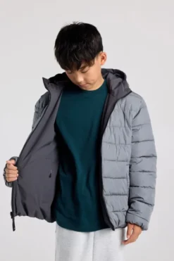 America Today Jassen & Regenjassen|New In^Jas Jeremy Jr reversible jas met capuchon