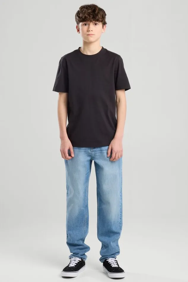 America Today Jeans^Jeans Delta JR Five-Pocket Jeans met Relaxed Fit Tapered Leg