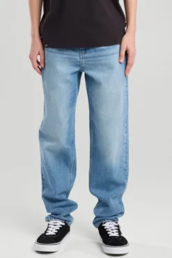 America Today Jeans^Jeans Delta JR Five-Pocket Jeans met Relaxed Fit Tapered Leg
