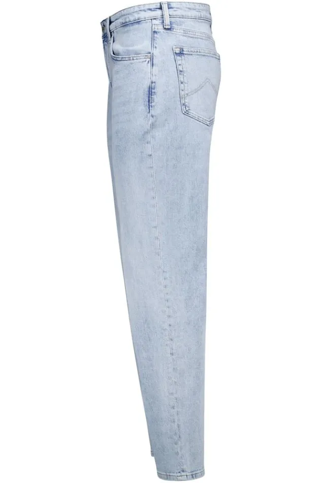 America Today Jeans^Jeans Dexterstraight fit jeans met knoopsluiting