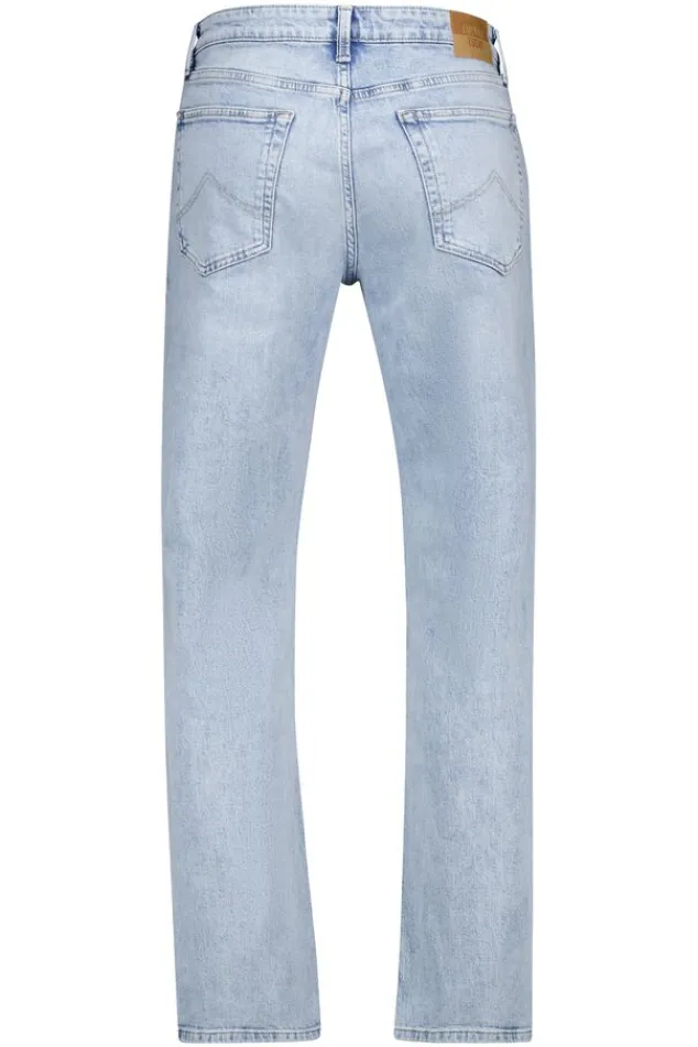 America Today Jeans^Jeans Dexterstraight fit jeans met knoopsluiting
