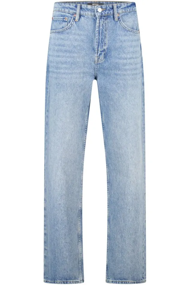 America Today New In|Jeans^Jeans Duncan jeans met relaxed loose fit en knoopsluiting