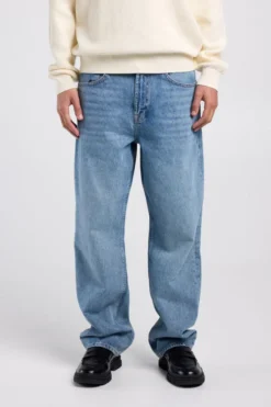 America Today New In|Jeans^Jeans Duncan jeans met relaxed loose fit en knoopsluiting