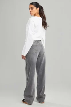 America Today Bestsellers|Jeans^Jeans Irvine High waist jeans met rechte broekspijpen