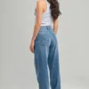 America Today Jeans^Jeans Irvine High waist jeans met rechte broekspijpen