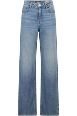 America Today Jeans^Jeans Irvine High waist jeans met rechte broekspijpen