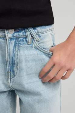America Today Jeans^Jeans Irvine JR jeans met high waist en rechte pijpen