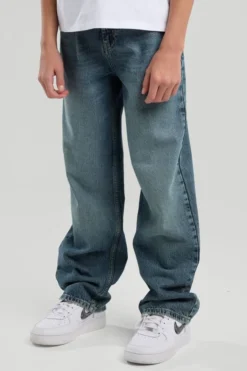 America Today Jeans^Jeans Montana Jr Mid waist jeans met loose fit