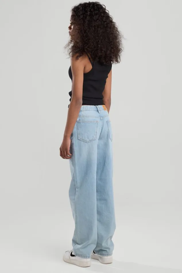 America Today Jeans^Jeans Montana Jr Mid waist jeans met loose fit