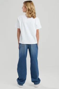 America Today Jeans^Jeans Montana Jr Mid waist jeans met loose fit