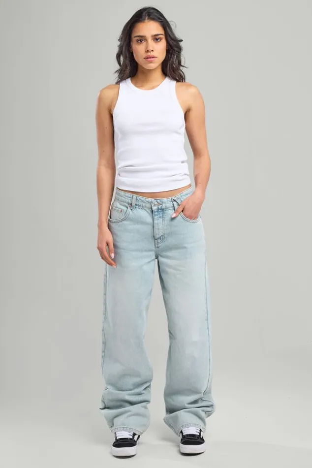 America Today Jeans^Jeans Montana Low waist jeans met loose fit