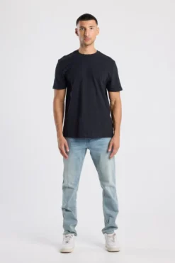America Today New In|Jeans^Jeans Neil slim fit jeans met knoopsluiting en stretchcomfort