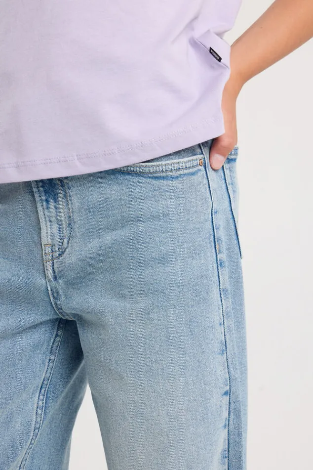America Today Jeans^Jeans Olivia JR high waist jeans met wide fit
