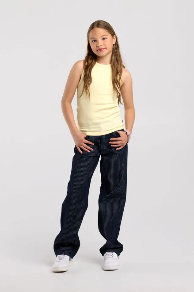 America Today Jeans^Jeans Tampa Jr straight fit jeans met mid waist